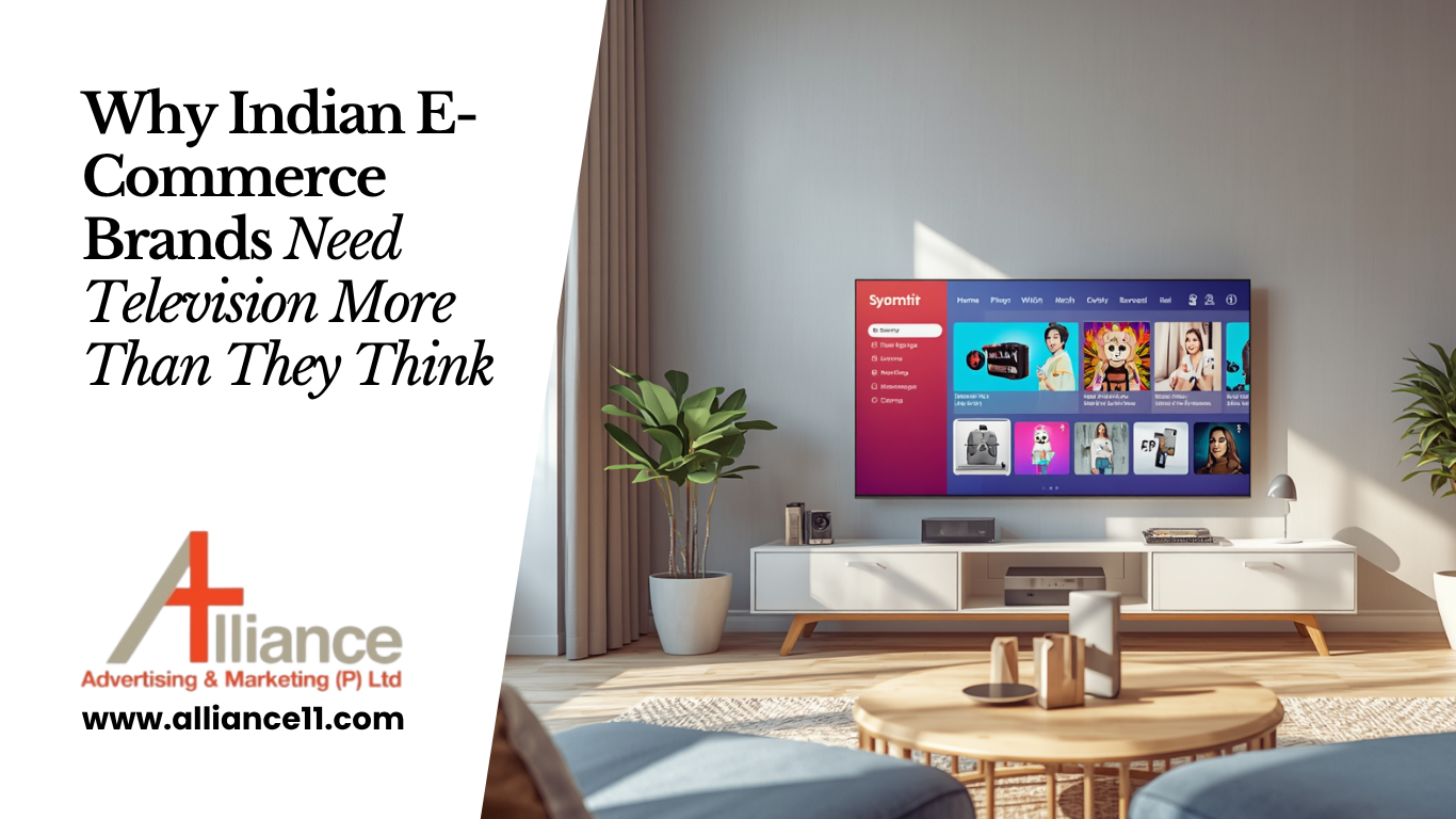 Why Indian E-Commerce Brands Need Television More Than They Think