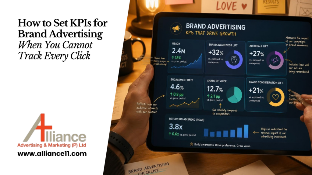 How to Set KPIs for Brand Advertising When You Cannot Track Every Click